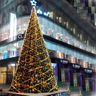 8米豪华加密装饰大型圣诞树 圣诞节美陈装饰10米圣诞树厂家批发