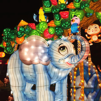 2021牛年新款大型灯展 户外装饰新年灯会彩灯花灯现货批发