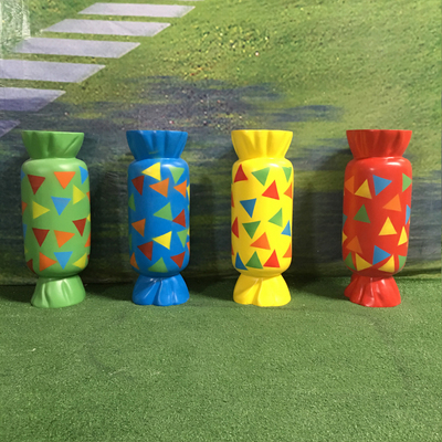 candy fiberglass statue statue for public place mall