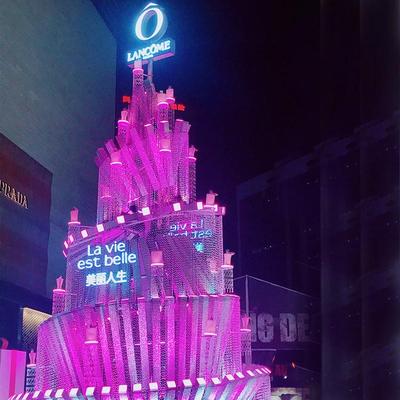 製大型框架聖誕樹 步行街LED框架聖誕樹廠家 凡蒂洛做工精美