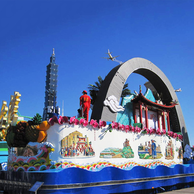 凡蒂洛长期供应节日庆典花车巡游 花灯展装饰节日装饰亮化工程厂家定做