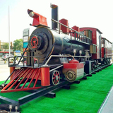 复古蒸汽火车厂家定制 湖南景区老式火车模型工厂直销 凡蒂洛