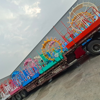 凡蒂洛全家出游水上漂 网红滚筒脚踏自行车 游乐船定制