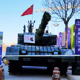定做仿真军事展装甲车坦克暖场展览道具设备活动大型军事展览模型