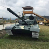 大型仿真金属坦克装甲车军事模型广场户外铁艺摆件订制