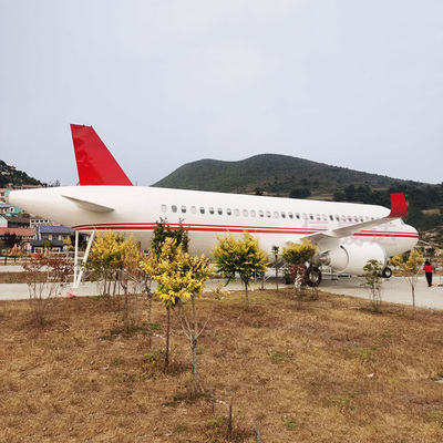 源头工厂直销1:1大型铁艺客机模型可做飞机主题餐厅客机餐厅模型