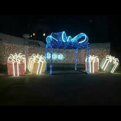 彩灯造型梦幻灯光节装饰 户外广场定制带闪烁暖色场地布置道具灯