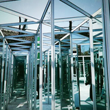 镜子迷宫大型玻璃 彩色灯光效果魔幻迷宫游乐设备厂家