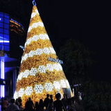大型装饰圣诞树 圣诞节装饰 灯光圣诞装饰 组合圣诞树布置装饰