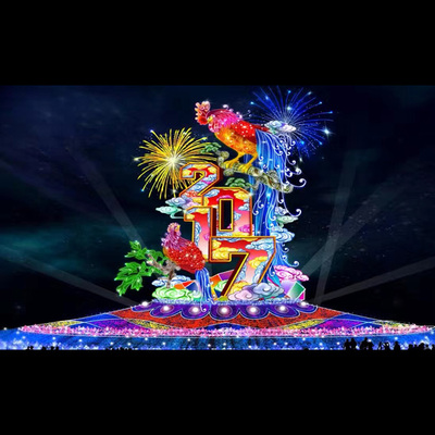 厂家定制中秋节各类造型立体装饰花灯彩灯户外景观大小型彩灯装饰