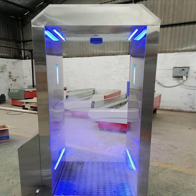 智能测温消毒通道 红外测温 人脸识别 雾化消毒门 不锈钢检测通道