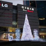 大型布置圣诞树 led灯装饰圣诞树 商场酒店室外场景布置装饰道具