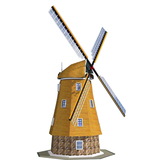 厂家直销防腐木风车 大型景观荷兰风车 田园美丽乡村风车