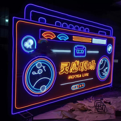 led霓虹定制灯网红字5V12V霓虹字母酒吧定制广告招牌发光字造型灯