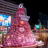 源头厂家生产批发 15米大型圣诞树 户外大型圣诞树广场圣诞树装饰