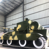 山东定制大型铁艺坦克车 景区主站坦克模型摆件 价格优惠