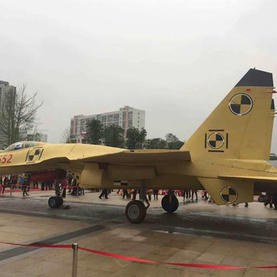 一比一仿真军事模型生产厂家 定制景区歼击机模美陈道具