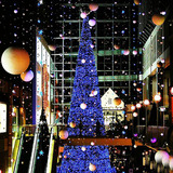 厂家直销大型3米至50米组合钢架圣诞树 圣诞节日商场广场气氛装扮