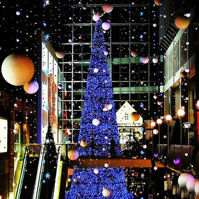 厂家直销大型3米至50米组合钢架圣诞树 圣诞节日商场广场气氛装扮