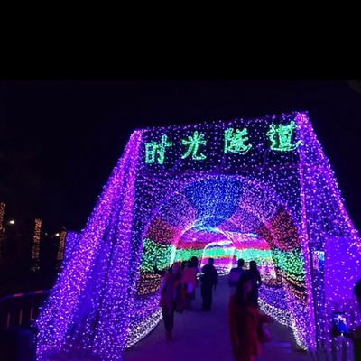 3d灯光节厂家 商场户外定制美陈摆件灯塑专业制作