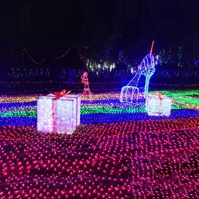 梦幻灯光节造型灯 热卖游乐园异形灯塑定制工厂