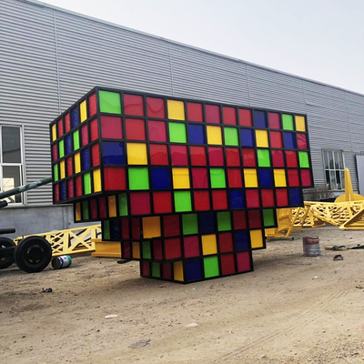 城市魔方 大型律动心跳互动展览游戏道具 心愿机城市心跳定制厂家