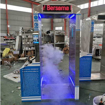 disinfection door with Ozone uv infrared themomentry euipment