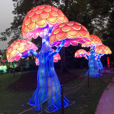 2019年中秋节花灯摆件灯光节造型花灯春节场景布置 公园花灯组现