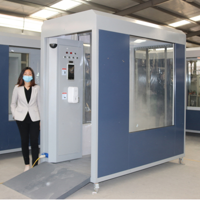 customized atomizing with themomentry function disinfection door