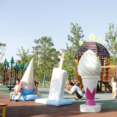 giant fiberglass candy statue for mall