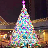 4米带装饰圣诞树5米大型框架圣诞树6米户外圣诞树8米10米12米