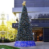 凡蒂洛广场框架圣诞树 LED彩灯组合圣诞树设计 价格优惠