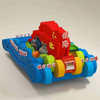 户外花车巡游旅游节彩车巡游定制 节庆彩车巡回演出来图定制生产