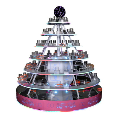 商场旋转套圈机 商场活动套圈圈套圈游戏机互动道具定制