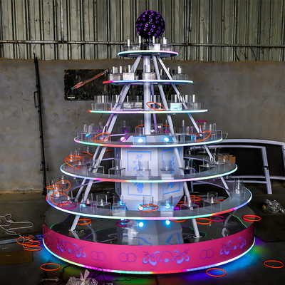 凡蒂洛新款网红套圈机游戏机玩具投掷自动旋转地摊夜市现货出售