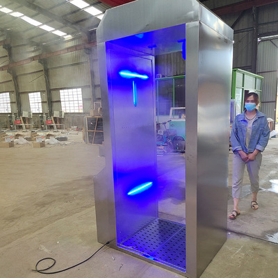 new product stainless steel disinfection machine gate disinfection door fog spray