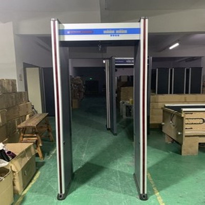 Thermometric door automatic detection thermal imaging through the school hospital bar metal door