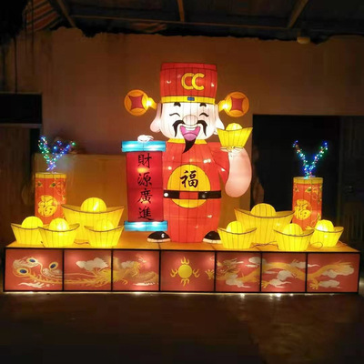 Manufacturer's large simulation lantern Mid Autumn Festival Spring Festival large lantern venue layo