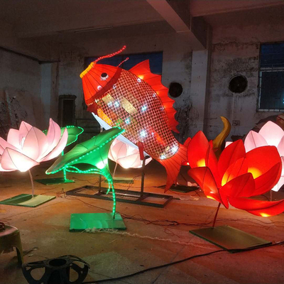 春节元宵节灯会户外造型花灯各类造型景观彩灯节日景观花灯定制