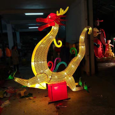 春节元霄花灯会灯饰 中秋彩灯会展装饰 迎春灯会场地布置道具批发