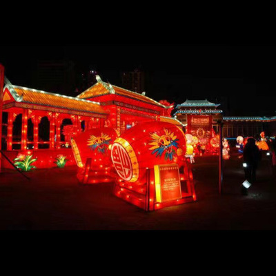 春节元宵节灯会定制花灯场景布置厂家供应大型灯展民俗景区花灯展