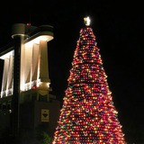 厂家大型圣诞树8米发光造型商场广场美陈装饰大型框架户外圣诞定