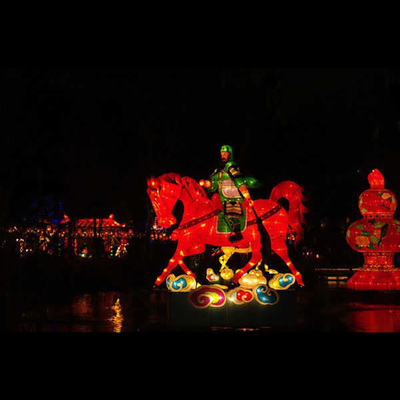 春节花灯现货批发 森林景观景观装饰 彩灯花灯春节灯展花灯定制