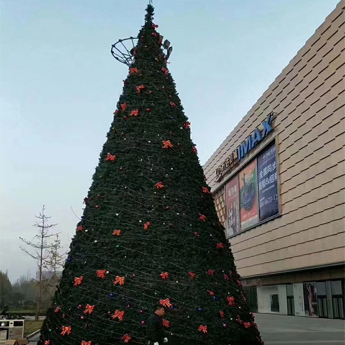 大型圣诞树制作